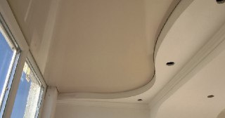 Натяжной потолок на балкон Амурск, цена 6250 руб.
