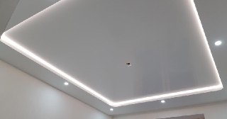 Светодиодные натяжные потолки Амурск, цена от 1563 руб.